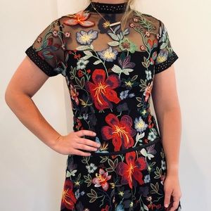 Anthropologie (VONE) flowery dress